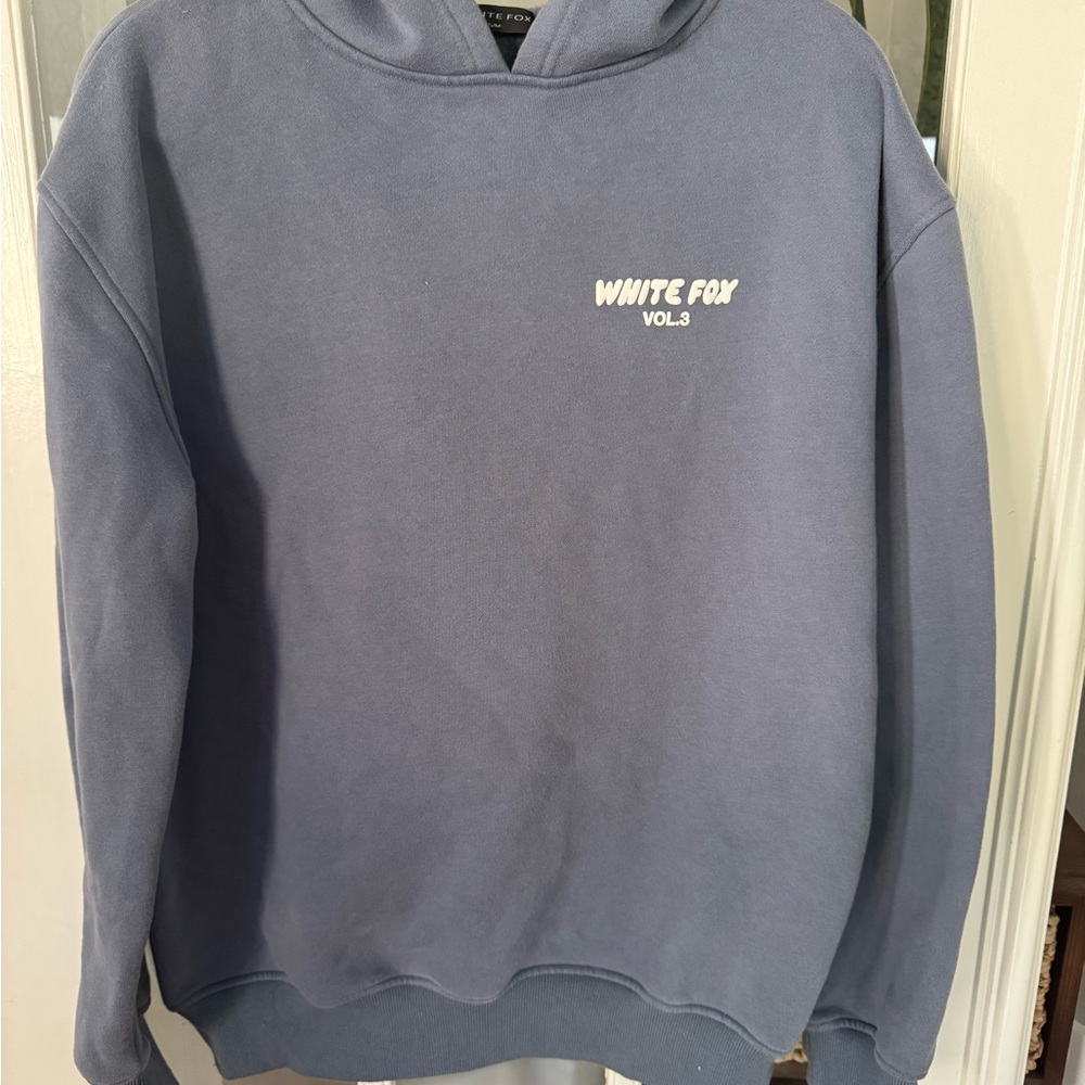 White Fox Boutique Blue Hoodie